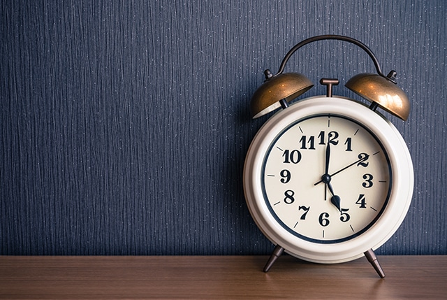 old fashion alarm clock