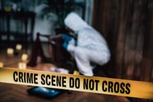 Forensic Science Expert. Crime Scene Investigation